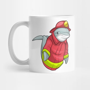 Dolphin Firefighter Fire department Mug